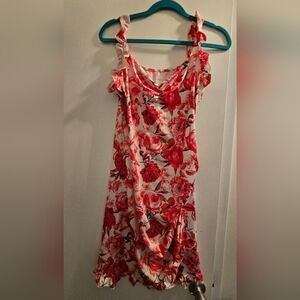 Floral Pink Women's Dress